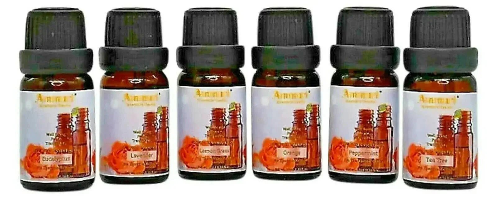 Ammuri Skincare Essential Oils Gift Set - Aromatherapy Collection - Herbalshire Handmade Herbal Products