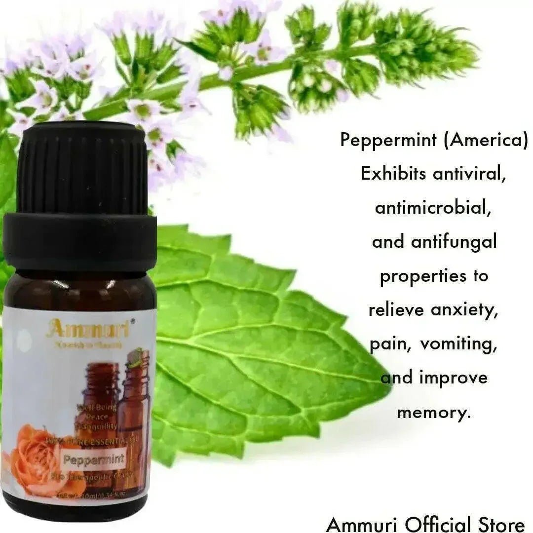 Ammuri Skincare Essential Oils Gift Set - Aromatherapy Collection - Herbalshire Handmade Herbal Products