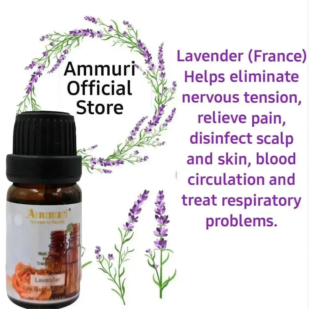Ammuri Skincare Essential Oils Gift Set - Aromatherapy Collection - Herbalshire Handmade Herbal Products