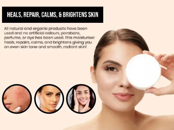 Ammuri Skincare Lightening Cream with Vitamin C & Glutathione - Herbalshire Handmade Herbal Products