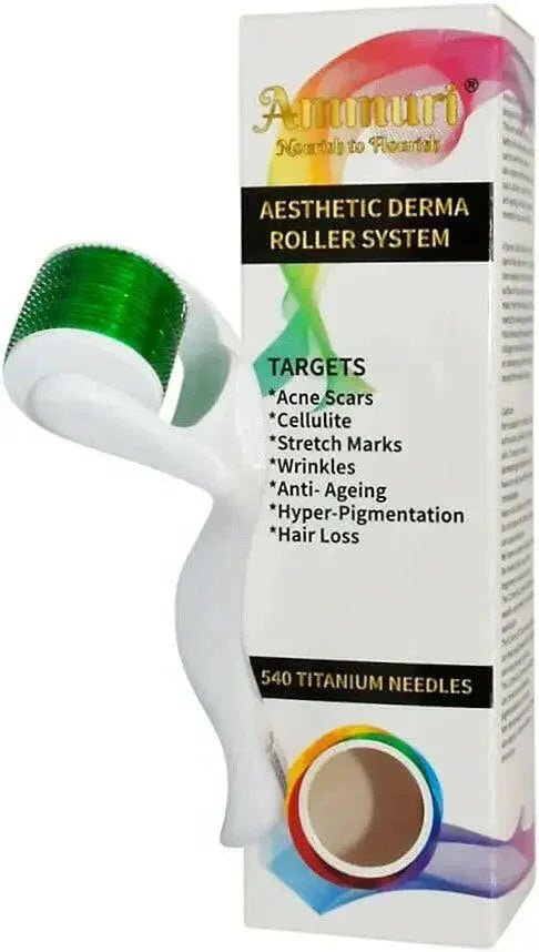 Ammuri Skincare Micro Needle Derma Roller System - Herbalshire Handmade Herbal Products