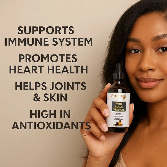 Ammuri Skincare Pure Black Seed Oil Cold Pressed - Herbalshire Handmade Herbal Products