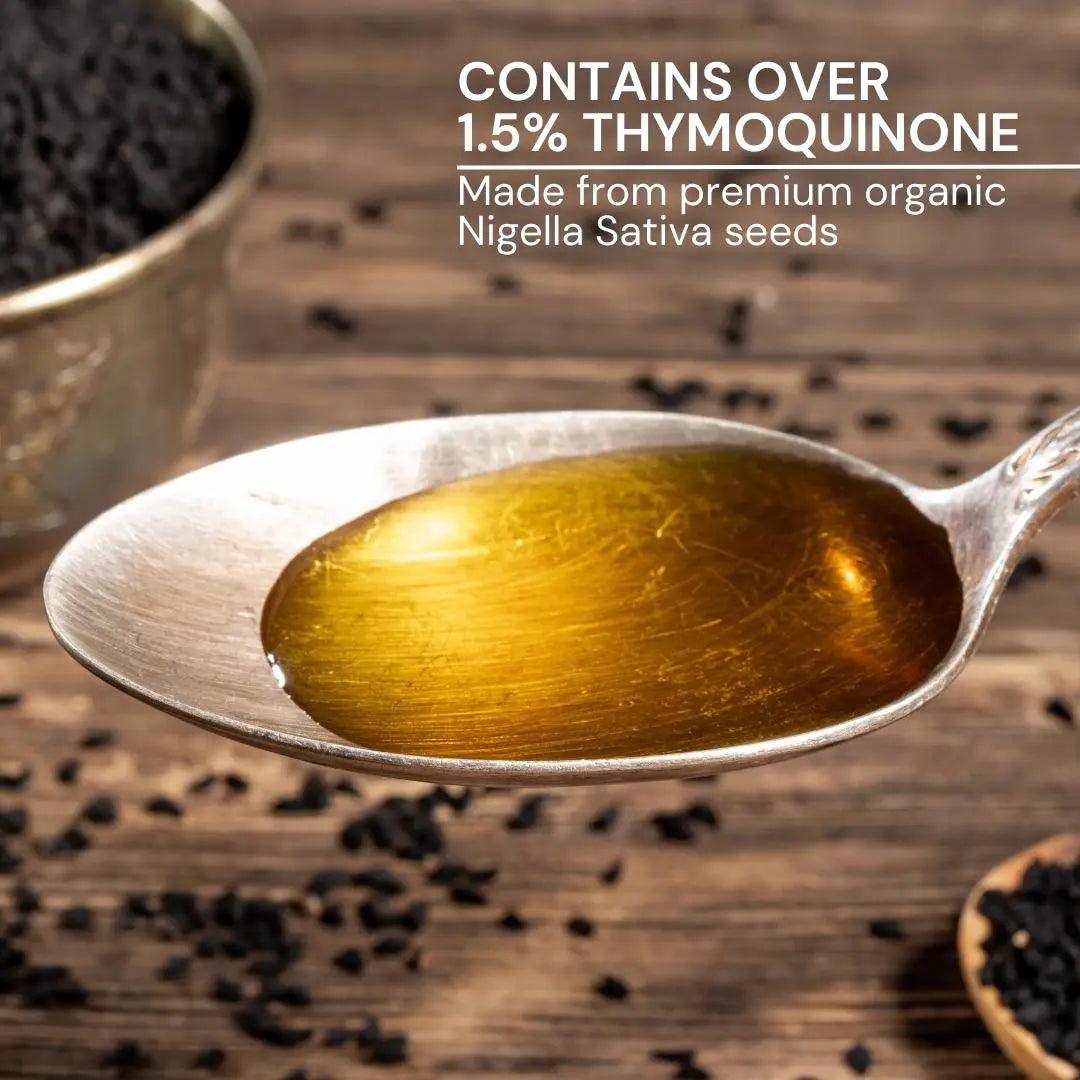 Ammuri Skincare Pure Black Seed Oil Cold Pressed - Herbalshire Handmade Herbal Products