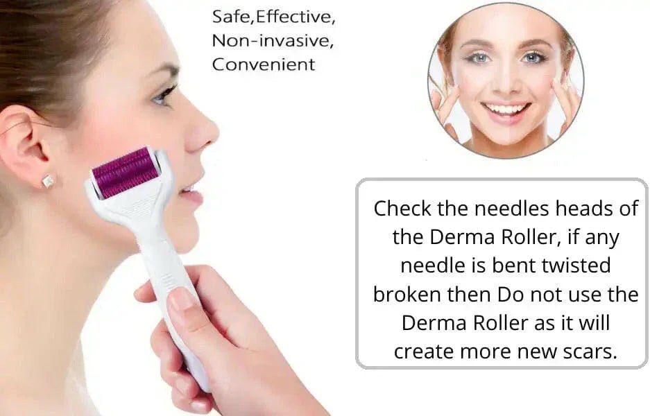 Ammuri Skincare Titanium Derma Roller System - Herbalshire Handmade Herbal Products