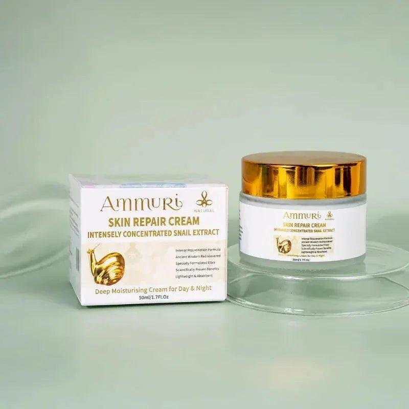 Ammuri Snail Extract Skin Cream for Deep Repair - Herbalshire Handmade Herbal Products