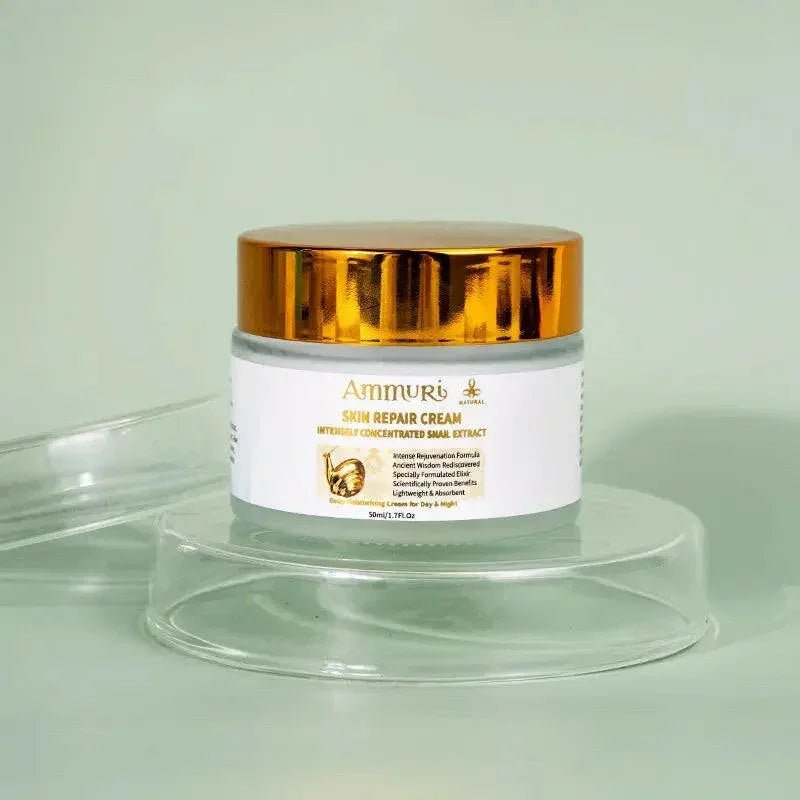 Ammuri Snail Extract Skin Cream for Deep Repair - Herbalshire Handmade Herbal Products