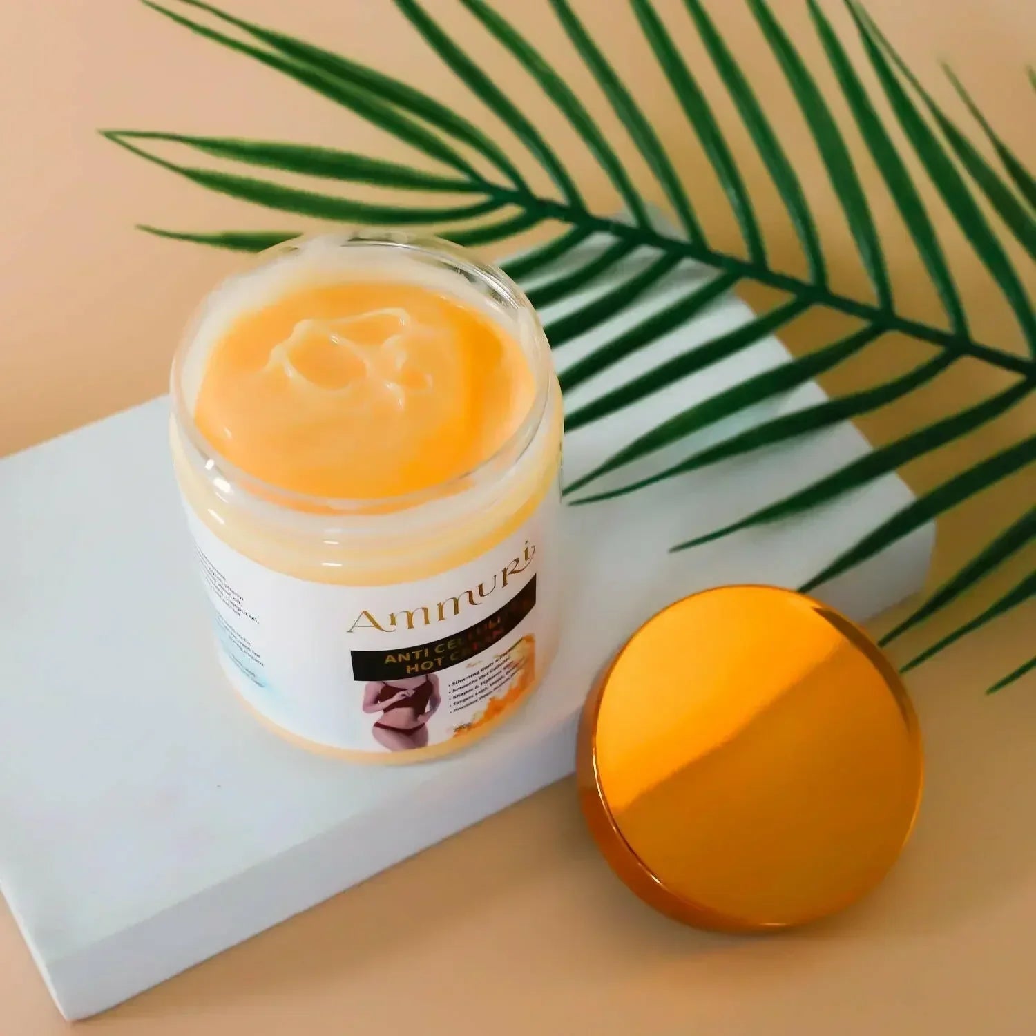 Ammuri Toning & Firming Body Cream – Targets Appearance of Cellulite & Stretch Marks (250g) - Herbalshire Handmade Herbal Products
