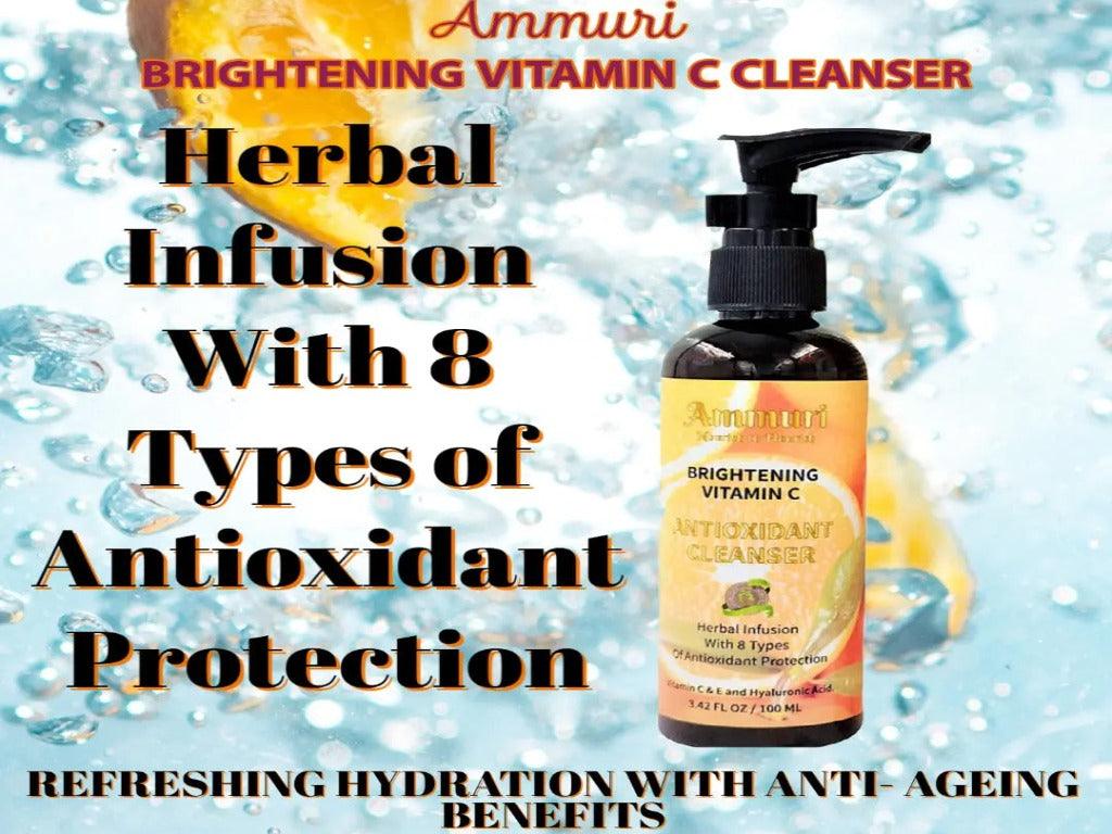 Ammuri Vitamin C Antioxidant Cleanser for Radiant Skin - Herbalshire Handmade Herbal Products