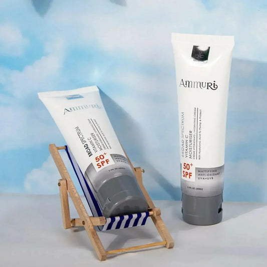 Ammuri Vitamin C Day Cream SPF 50 for Radiant Skin - Herbalshire Handmade Herbal Products