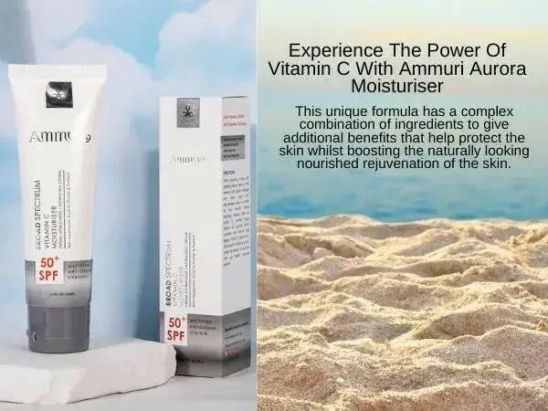 AmmuRi Vitamin C Day Serum SPF 50 – 7 - in - 1 Moisturizer - Herbalshire Handmade Herbal Products