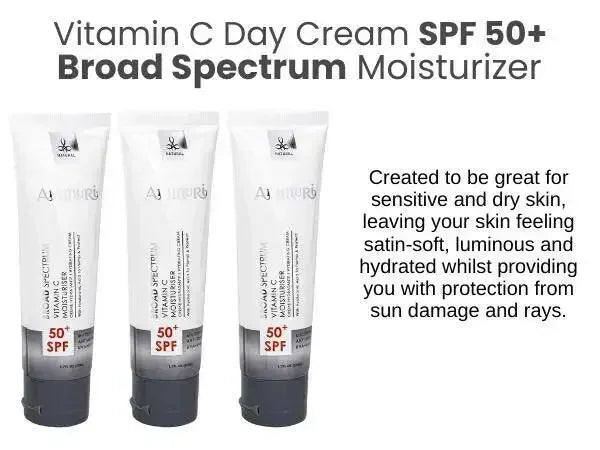 AmmuRi Vitamin C Day Serum SPF 50 – 7 - in - 1 Moisturizer - Herbalshire Handmade Herbal Products