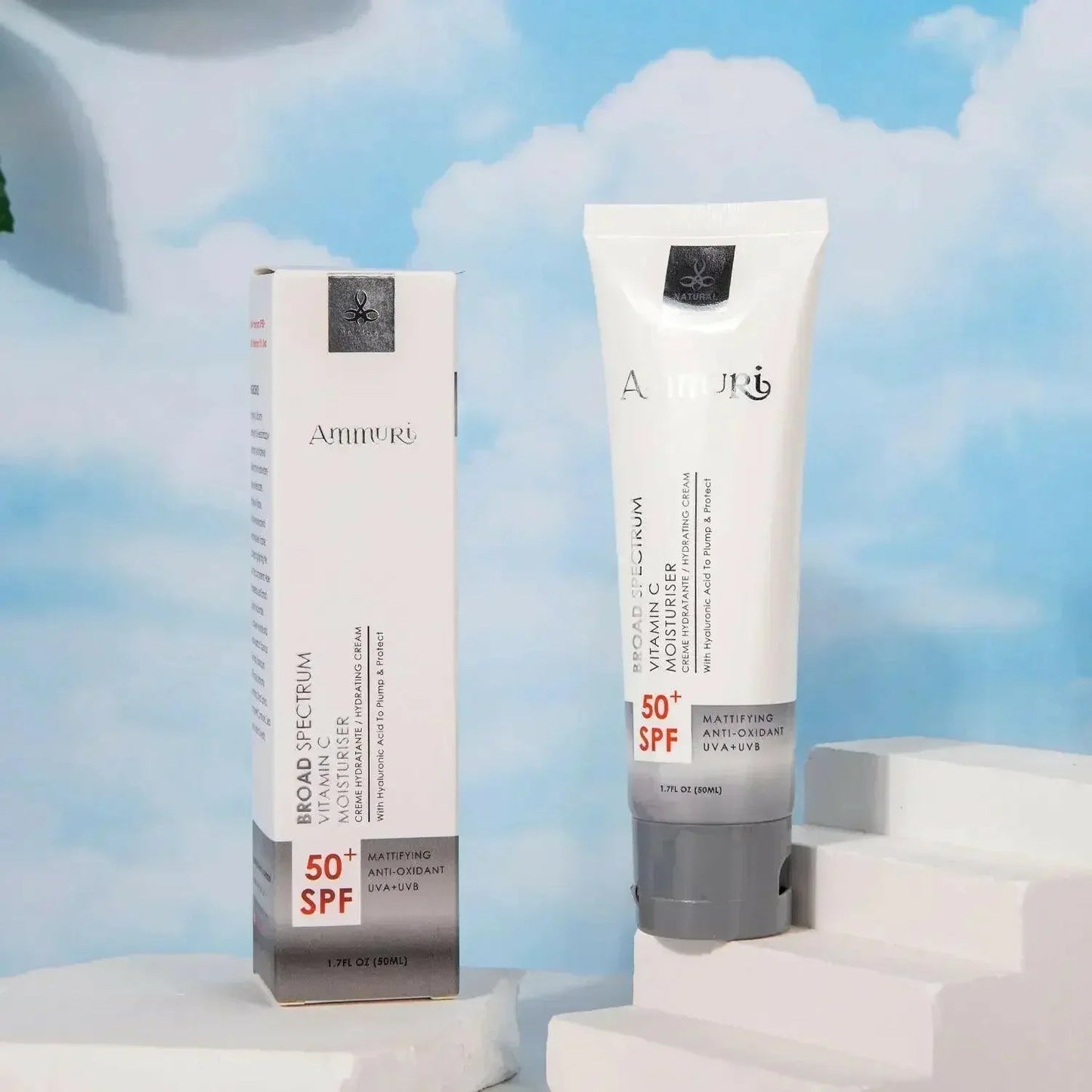 AmmuRi Vitamin C Day Serum SPF 50 – 7 - in - 1 Moisturizer - Herbalshire Handmade Herbal Products