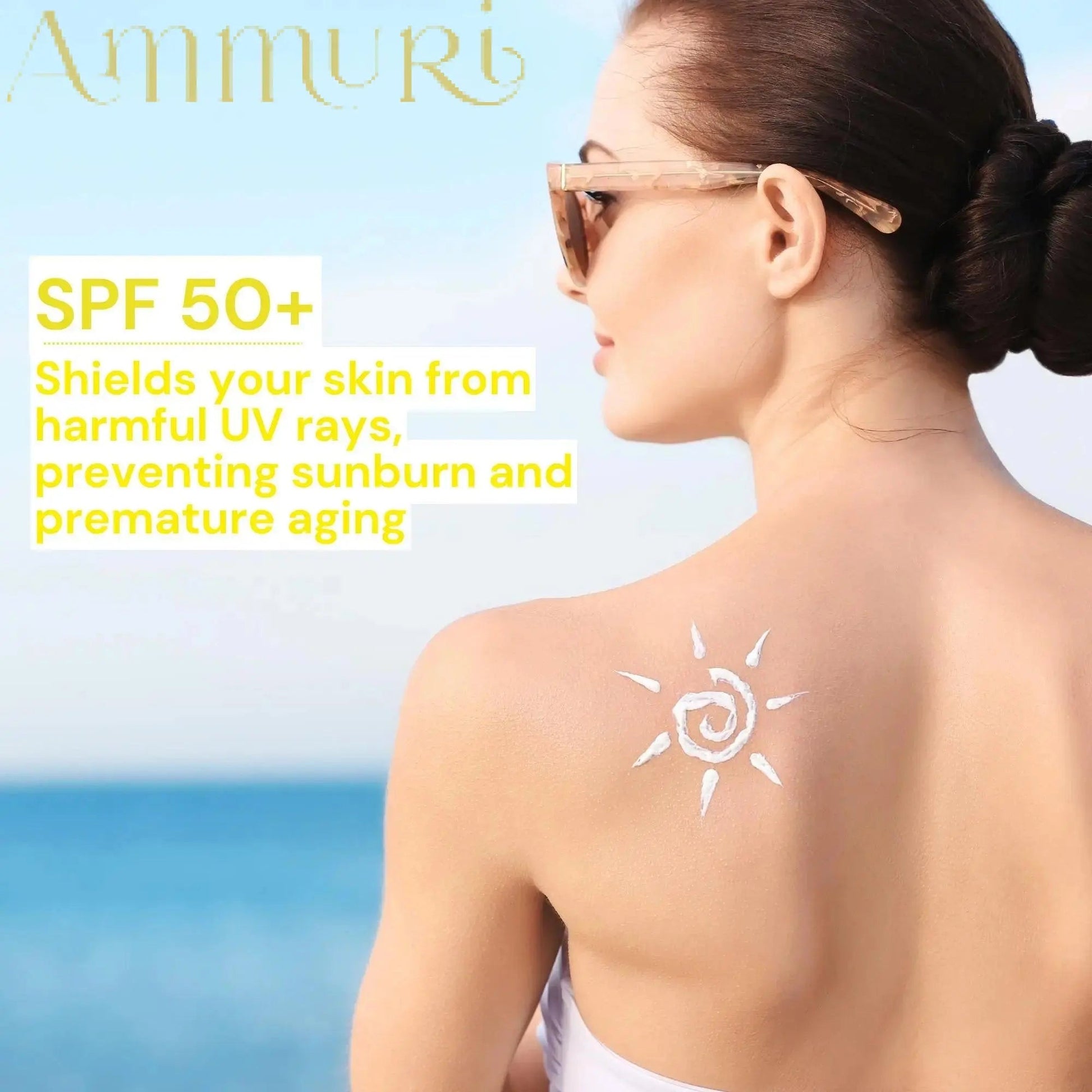Ammuri Vitamin C Day Serum SPF50 Moisturizer - Herbalshire Handmade Herbal Products