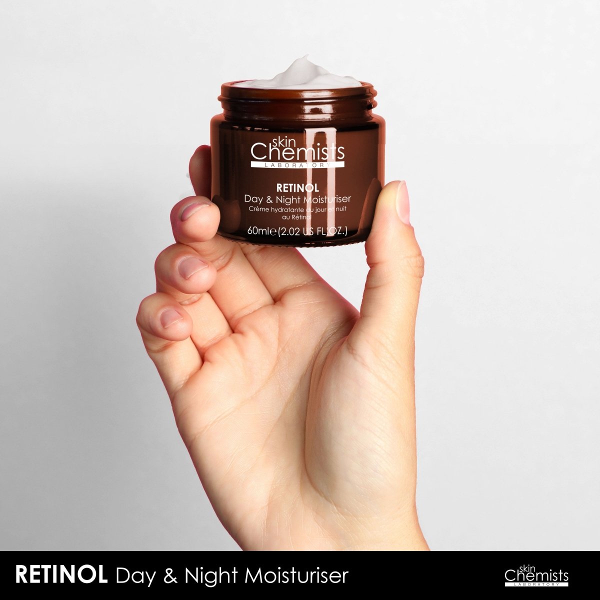 Anti - Ageing Retinol Night Moisturiser with SYN® - AKE 60ml - Herbalshire Handmade Herbal Products