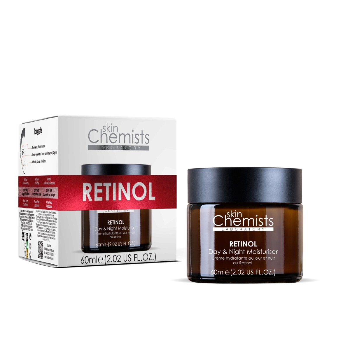 Anti - Ageing Retinol Night Moisturiser with SYN® - AKE 60ml - Herbalshire Handmade Herbal Products