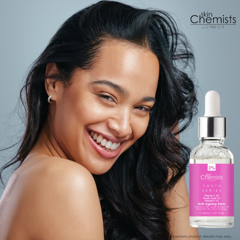 Anti - Ageing Serum Vitamin C 3%, Ferulic Acid 1%, Vitamin E 1% 30ml - Herbalshire Handmade Herbal Products
