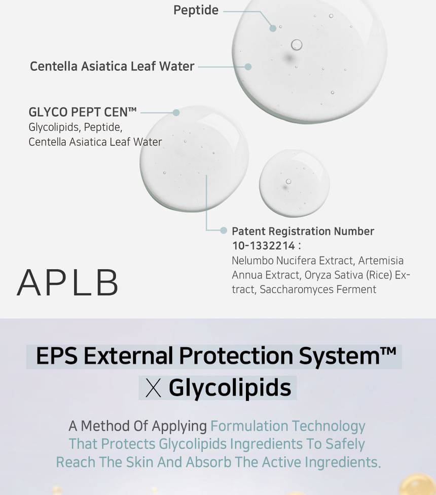 APLB Glycolipids Peptide Ampoule Serum 40ml - Herbalshire Handmade Herbal Products