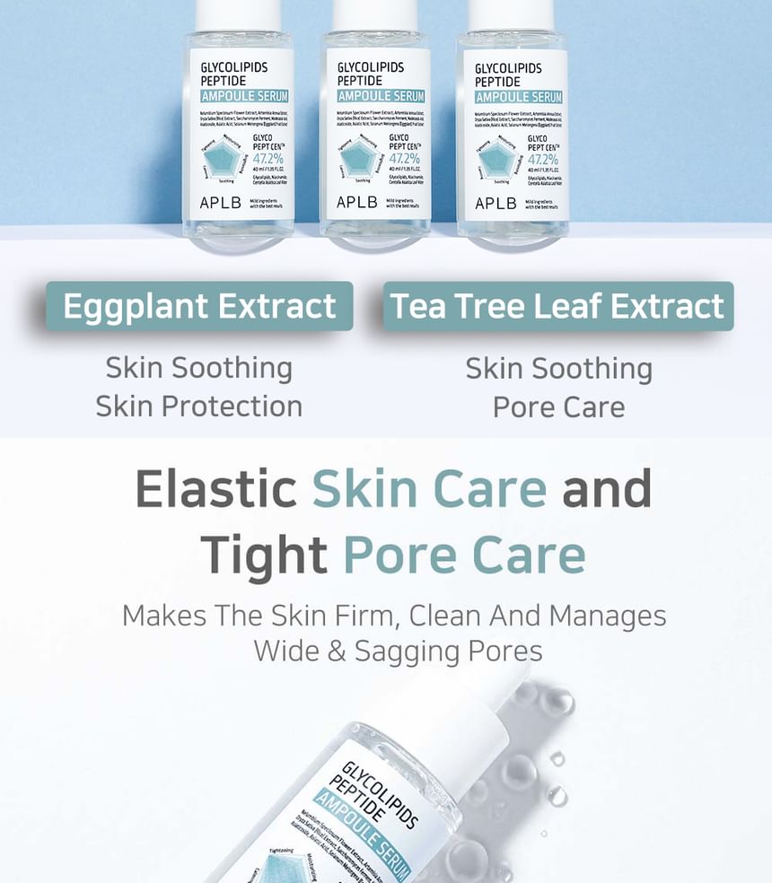 APLB Glycolipids Peptide Ampoule Serum 40ml - Herbalshire Handmade Herbal Products