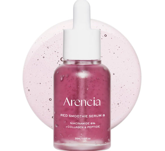 Arencia Serum 30ml - Niacinamide 8% Collagen & Peptide Formula - Herbalshire Handmade Herbal Products
