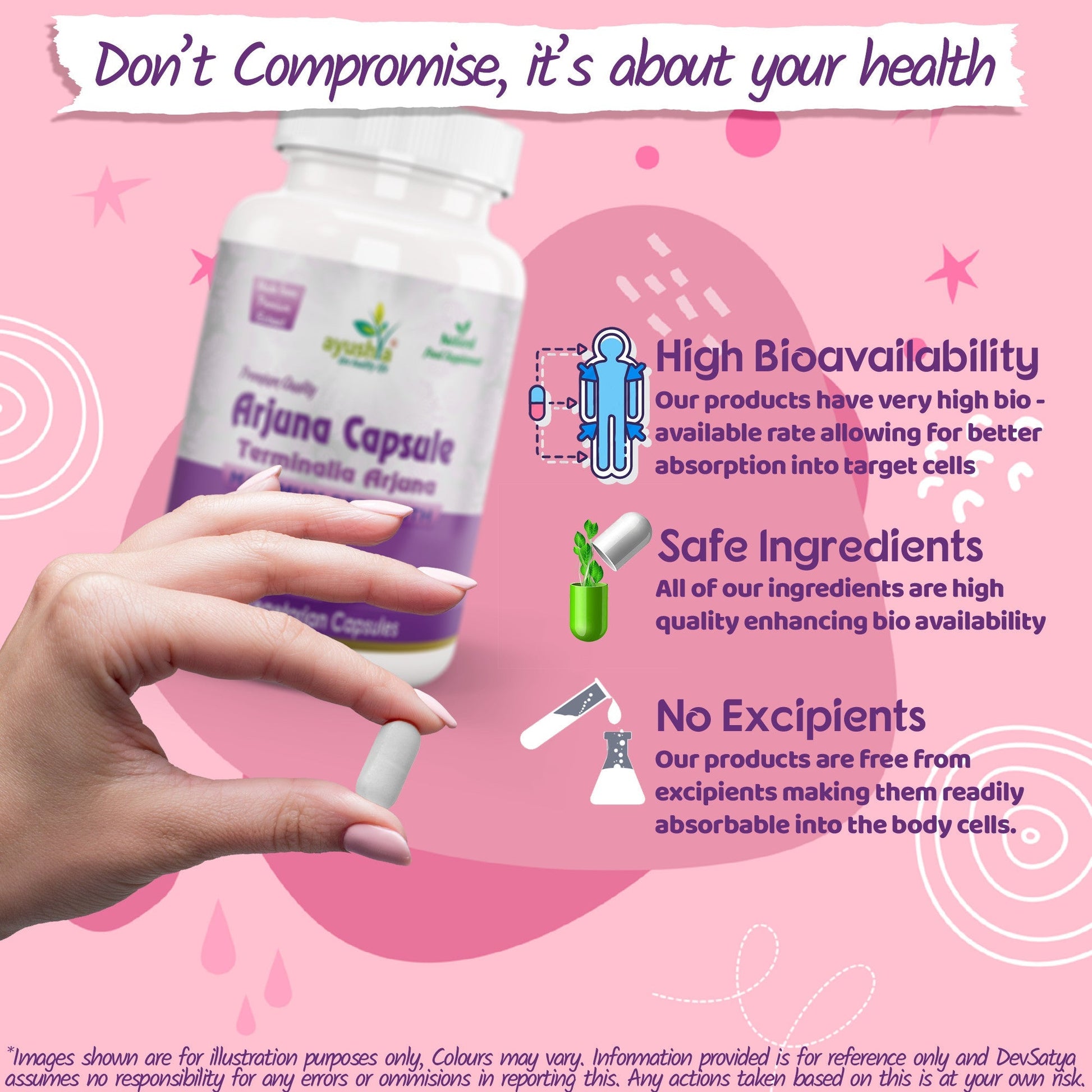 Arjuna Capsule - Herbalshire Handmade Herbal Products