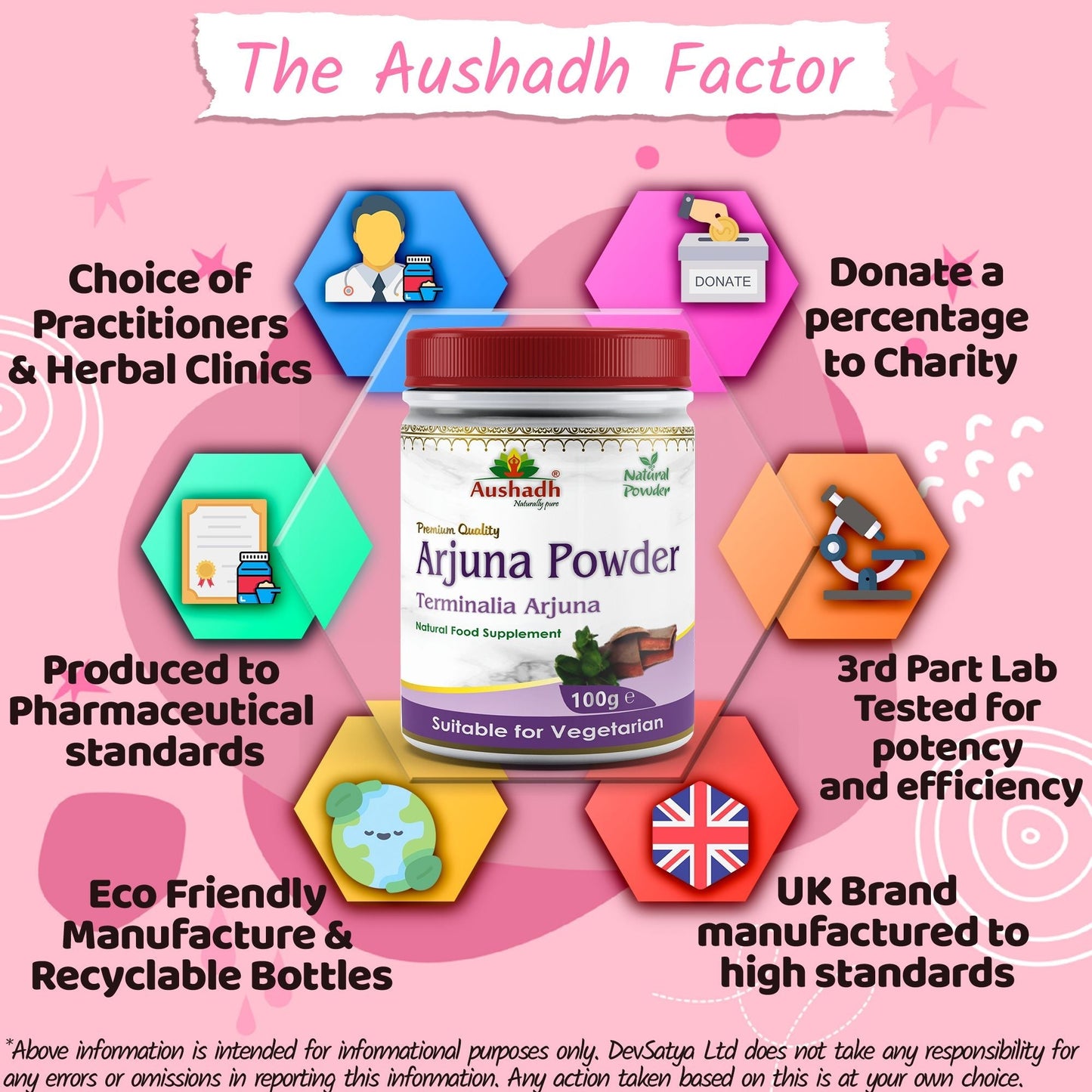 Arjuna Powder - Herbalshire Handmade Herbal Products