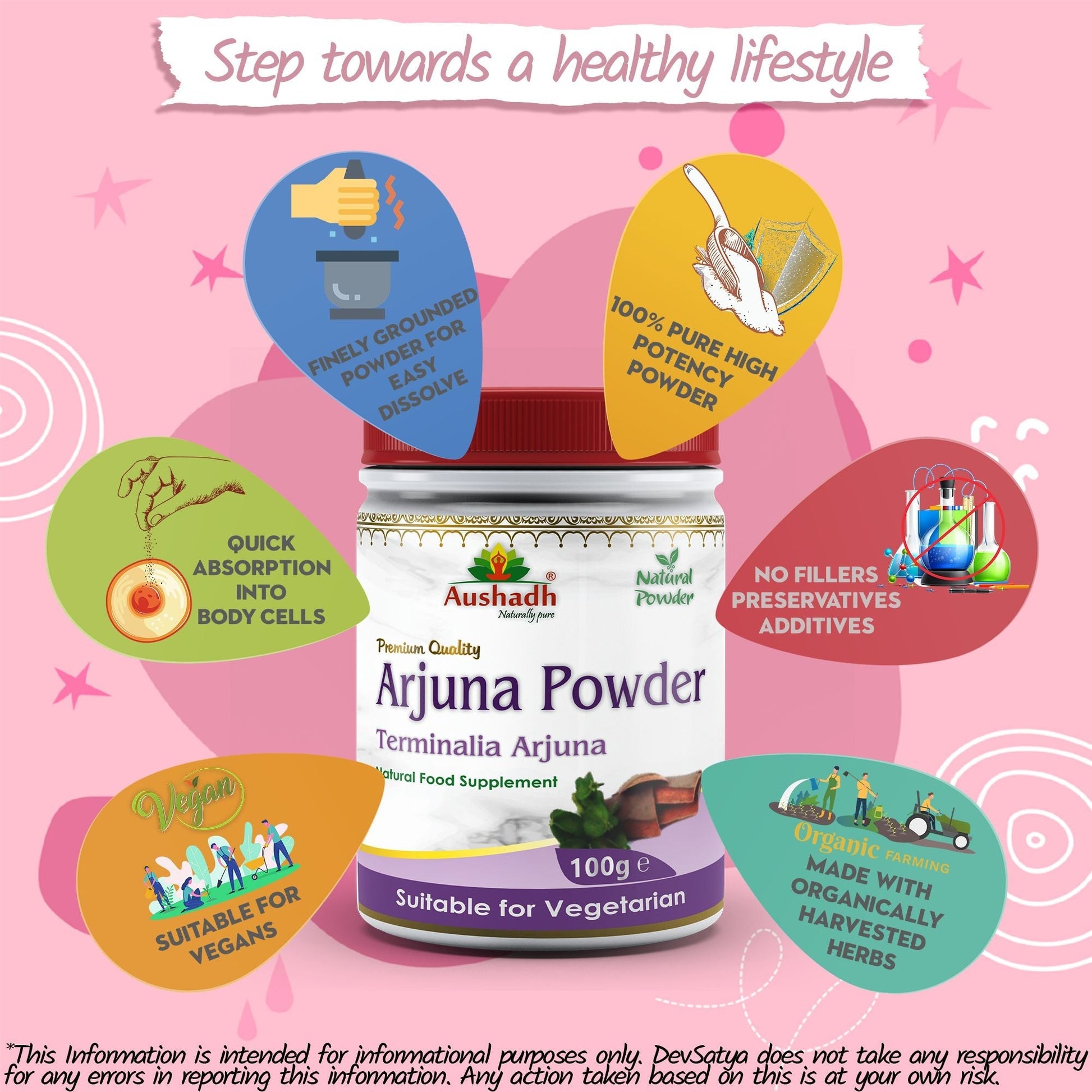 Arjuna Powder - Herbalshire Handmade Herbal Products