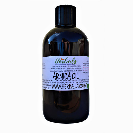 Natural Handmade Arnica Oil - Ready to Apply for Pain Relief and Healing Made In Yorkshire