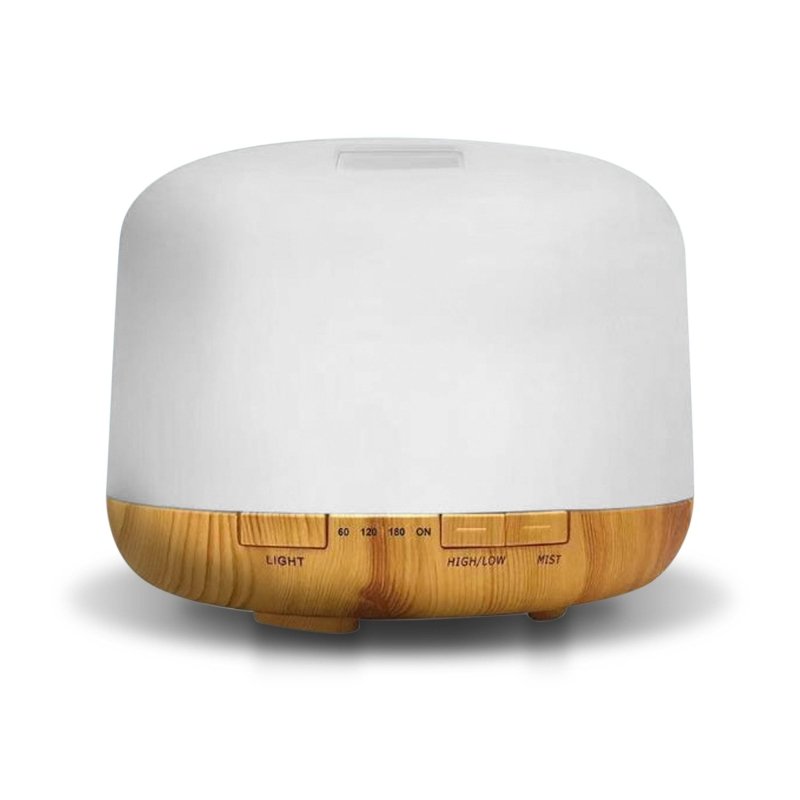 Aroma Diffuser With Wood Grain Base (USB) - Herbalshire Handmade Herbal Products