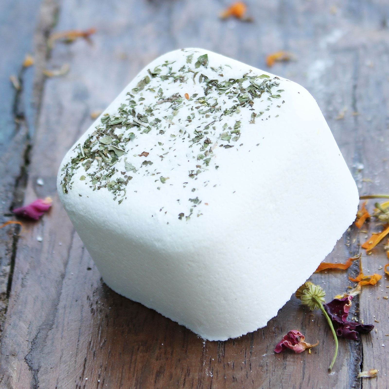 Aromatherapy Shower Steamer 80g - Kick Start - Herbalshire Handmade Herbal Products