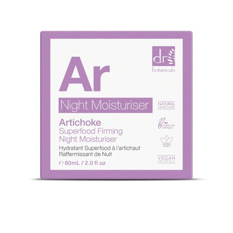 Artichoke Superfood Firming Night Moisturiser 60ml - Herbalshire Handmade Herbal Products
