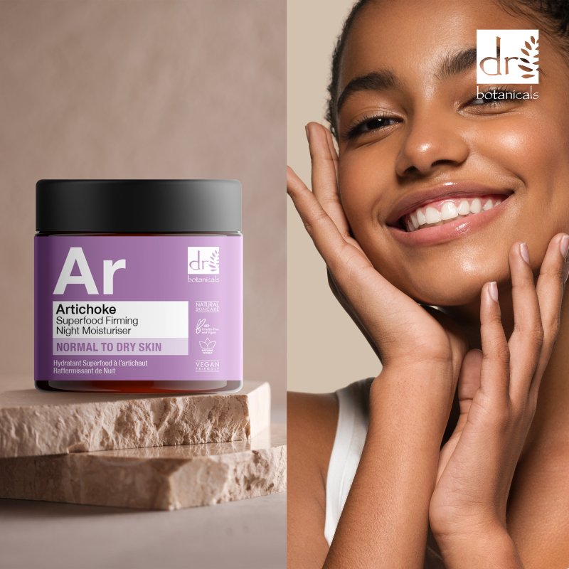 Artichoke Superfood Firming Night Moisturiser 60ml - Herbalshire Handmade Herbal Products