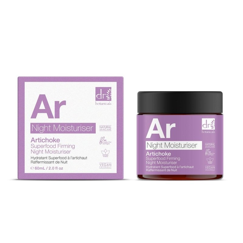 Artichoke Superfood Firming Night Moisturiser 60ml - Herbalshire Handmade Herbal Products