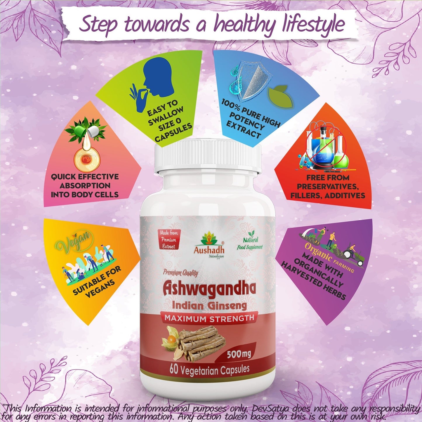 Ashwagandha Capsule - Herbalshire Handmade Herbal Products