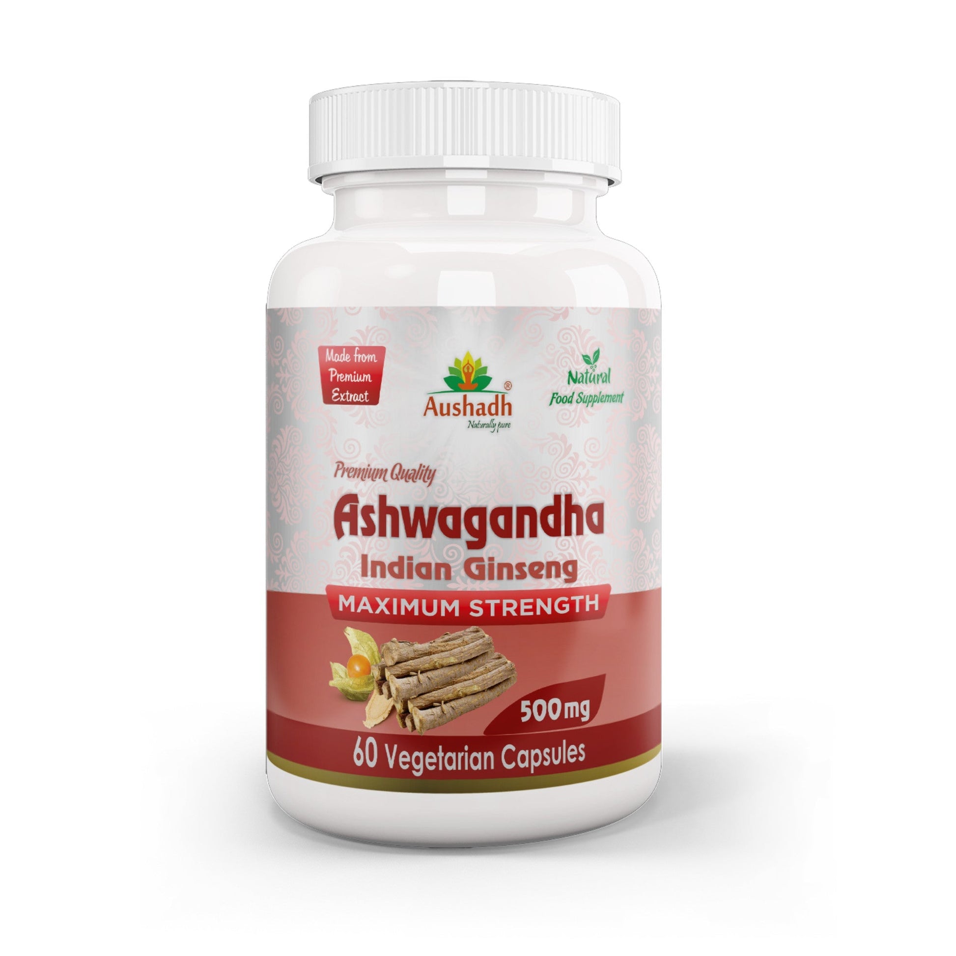 Ashwagandha Capsule - Herbalshire Handmade Herbal Products