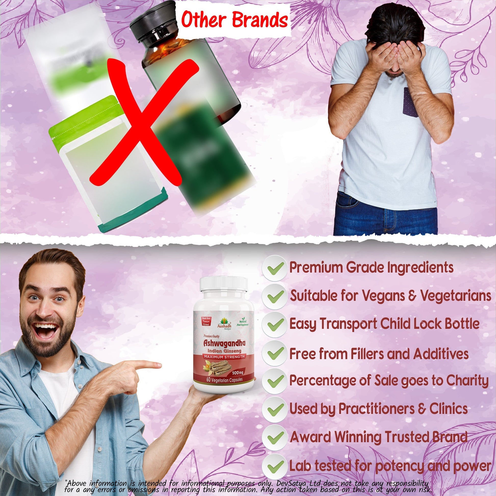 Ashwagandha Capsule - Herbalshire Handmade Herbal Products
