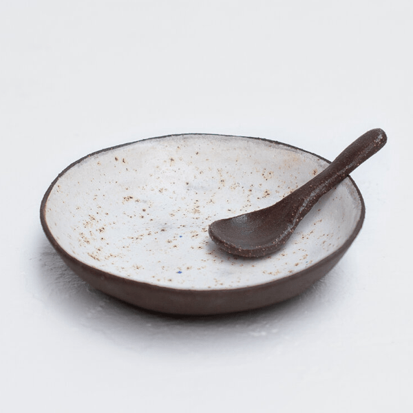 Autumn Leaf Handcrafted Masking Bowl - Herbalshire Handmade Herbal Products