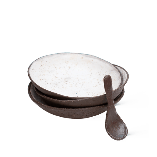 Autumn Leaf Handcrafted Masking Bowl - Herbalshire Handmade Herbal Products