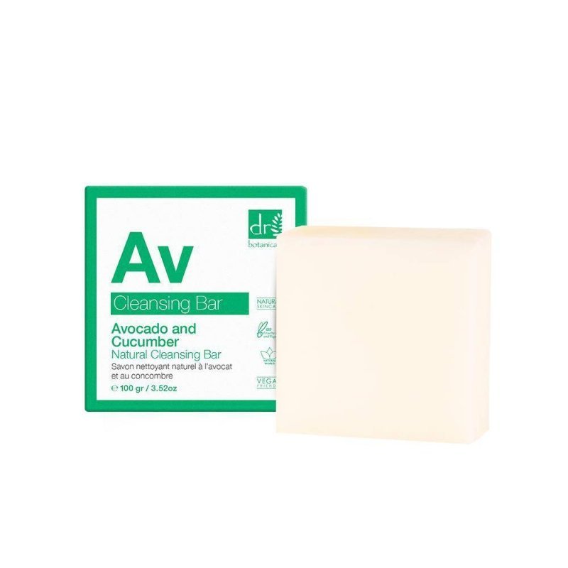 Avocado And Cucumber Natural Cleansing Bar 100g - Herbalshire Handmade Herbal Products