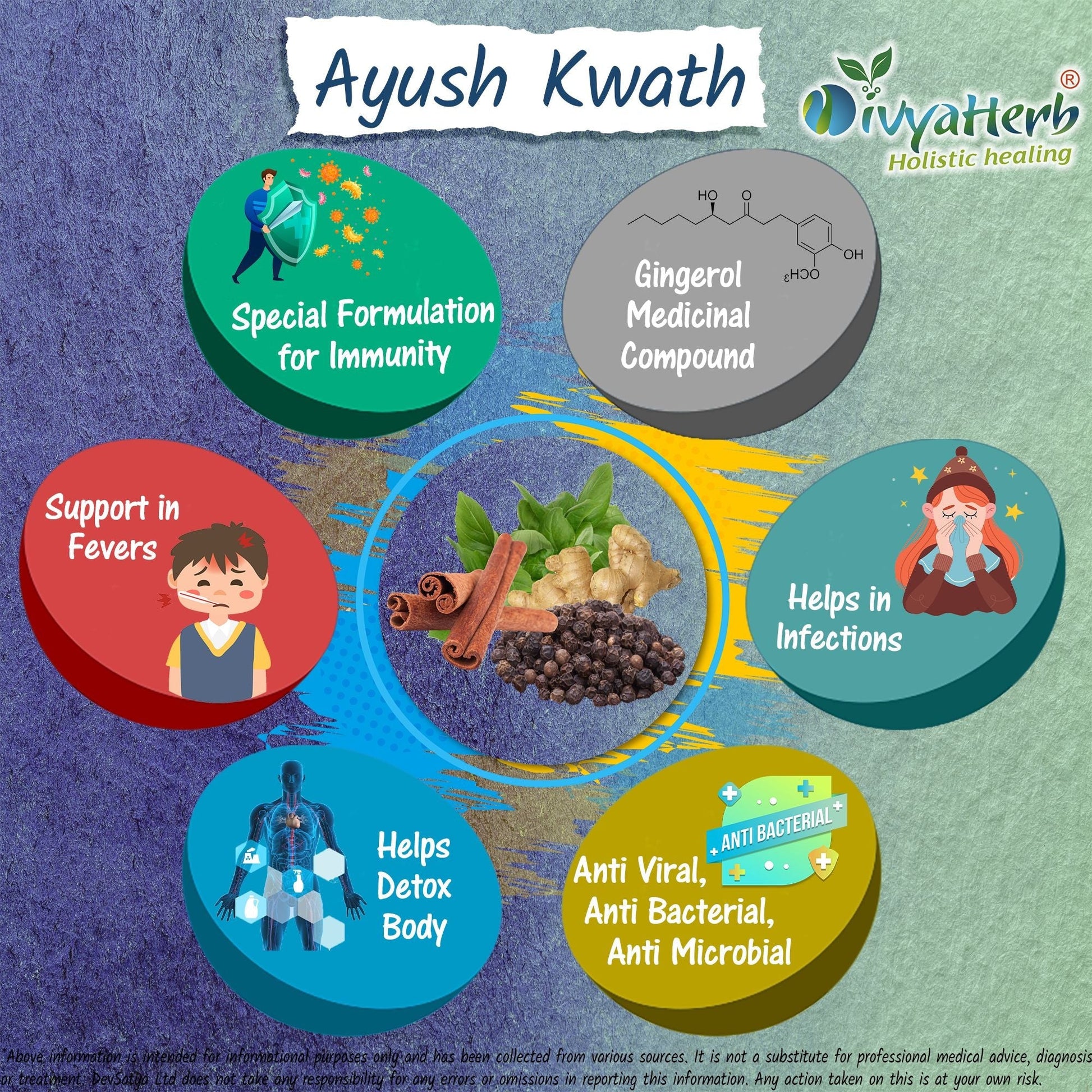 Ayush Kwath - Herbalshire Handmade Herbal Products
