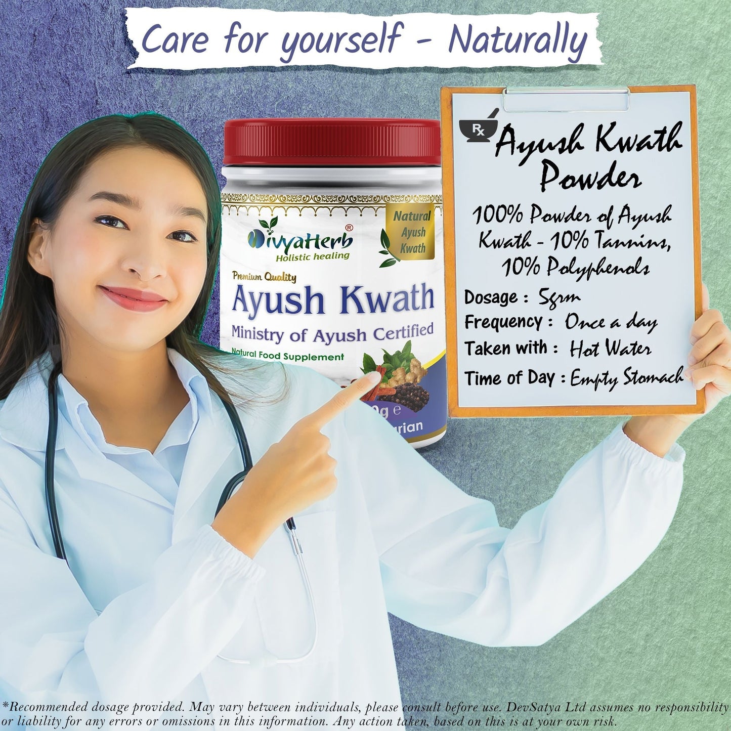 Ayush Kwath - Herbalshire Handmade Herbal Products