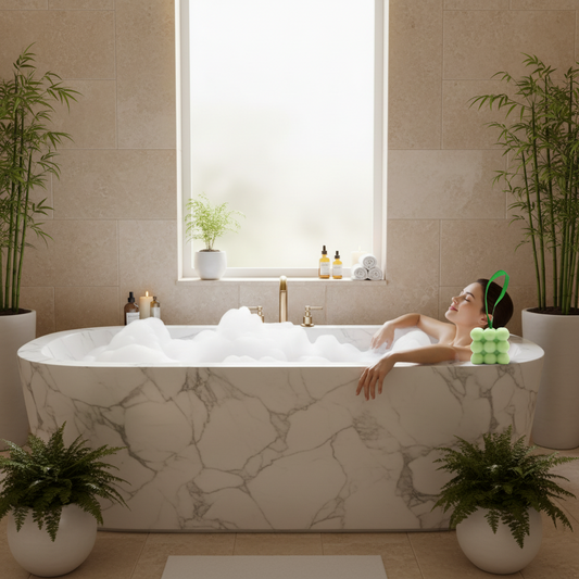 Boxed Single Massage Soaps - Spearmint & Eucalyptus