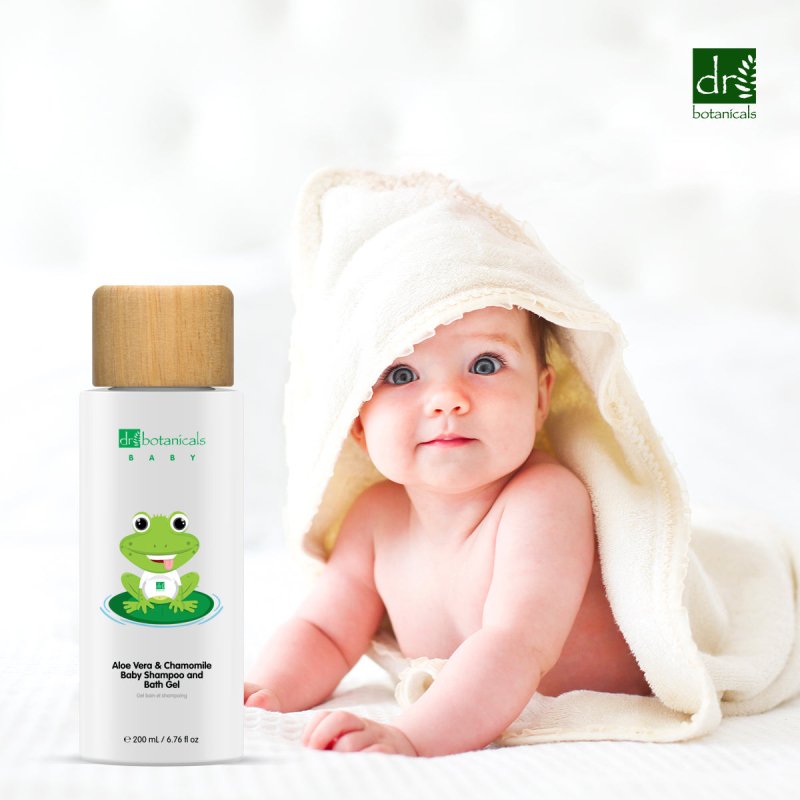 Baby Collection Shampoo & Bath Gel, Body Oil & Milk Kit - Herbalshire Handmade Herbal Products