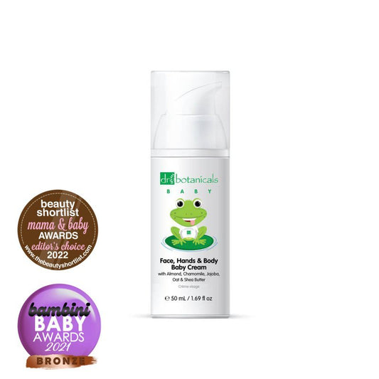 Baby Face, Hands & Body Baby Cream 50ml - Herbalshire Handmade Herbal Products