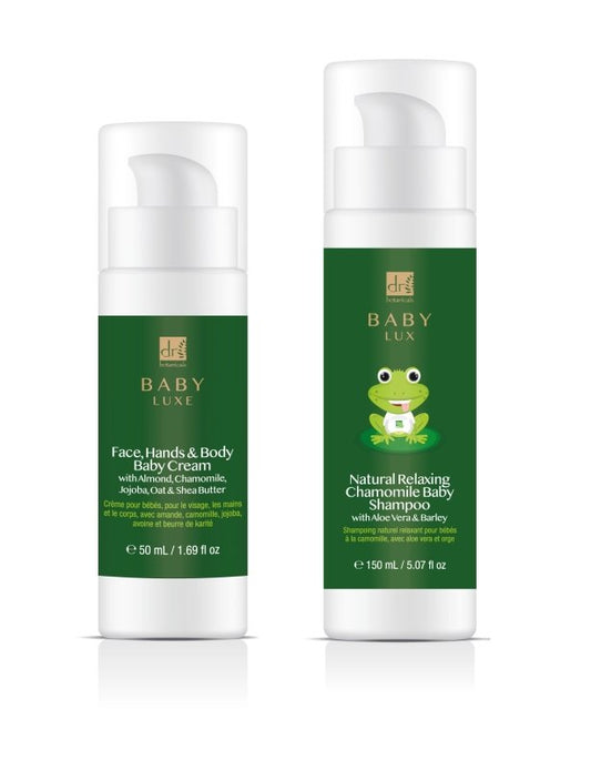 Baby Lux Collection Bubble Bath and Cream - Herbalshire Handmade Herbal Products