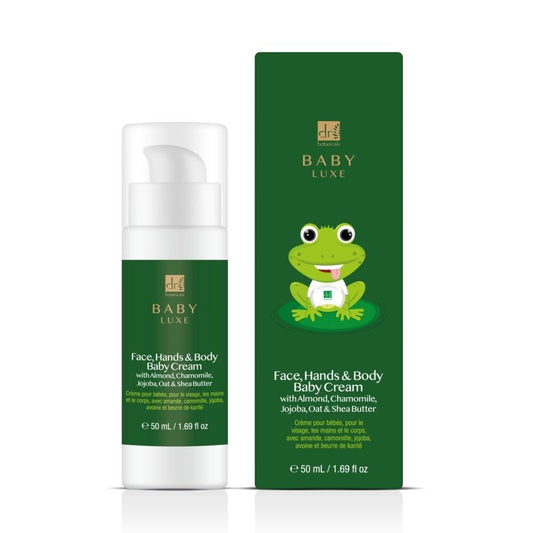 Baby Lux Face, Hands & Body Baby Cream 50ml - Herbalshire Handmade Herbal Products