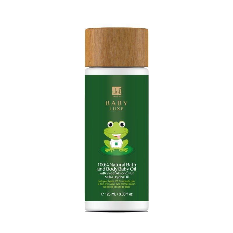 Baby Lux Jojoba Seed Oil Relaxing Baby Body Oil 125ml - Herbalshire Handmade Herbal Products