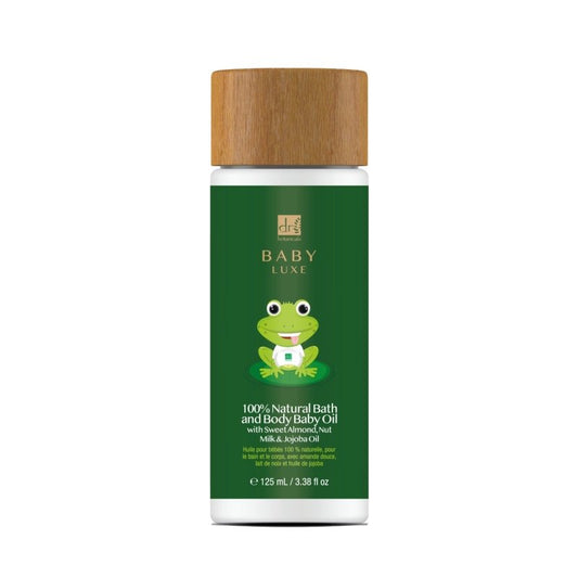 Baby Lux Jojoba Seed Oil Relaxing Baby Body Oil 125ml - Herbalshire Handmade Herbal Products
