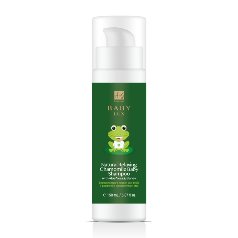 Baby Lux Natural Relaxing Chamomile Baby Shampoo 150ml - Herbalshire Handmade Herbal Products