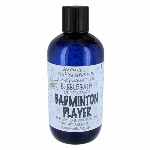 Badminton Player’s Bubble Bath - Natural Product - Organic Base - Luxurious - Herbalshire Handmade Herbal Products