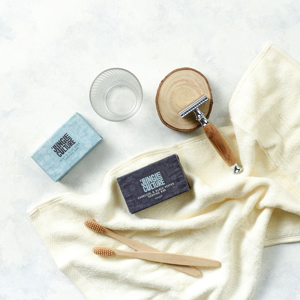 Bamboo Safety Razor | Reusable Bamboo Razor - Herbalshire Handmade Herbal Products